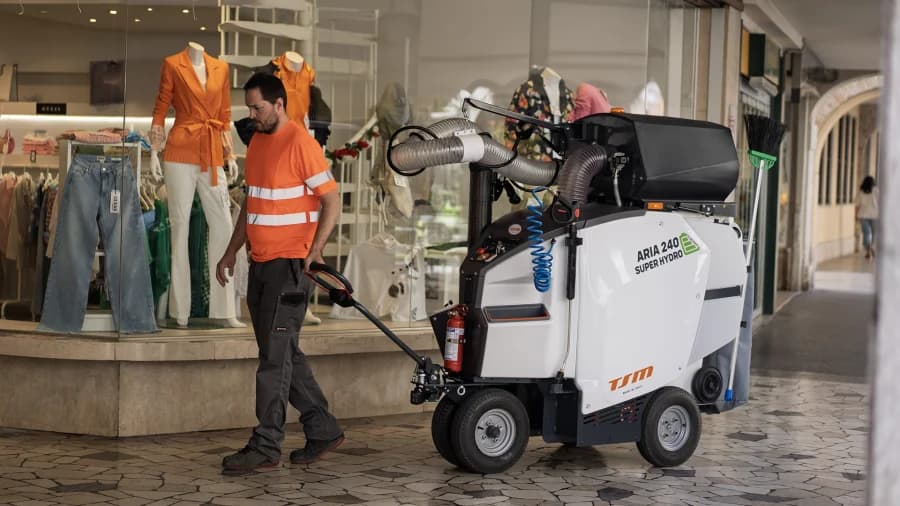 Aria 120 compacte elektrische zwerfvuilzuiger