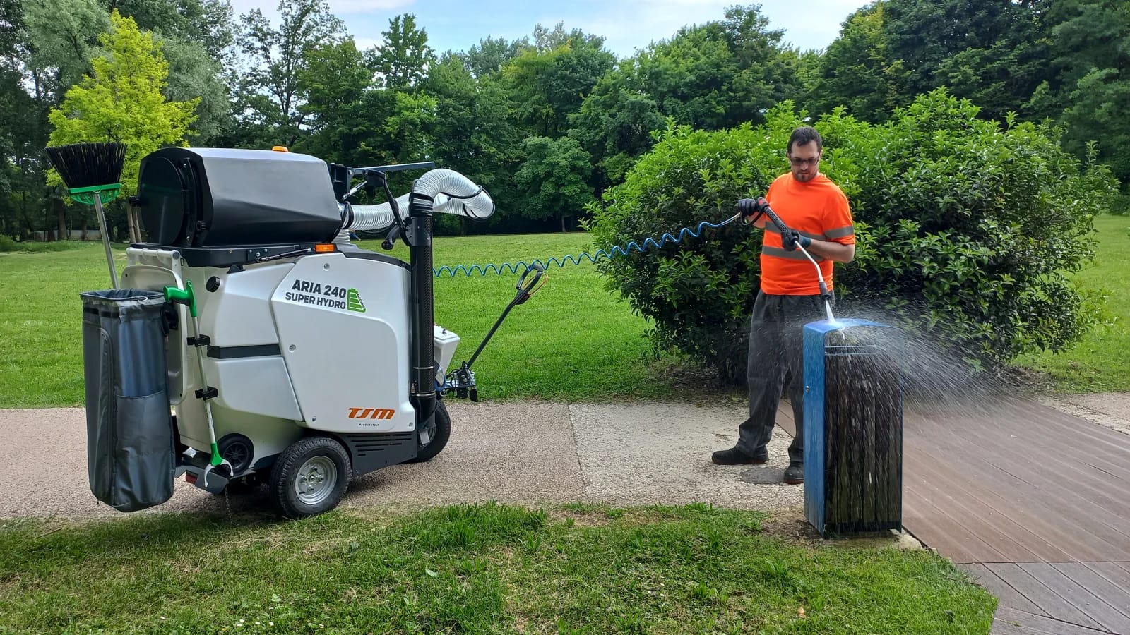 Aria 240 Super Hydro reinigen